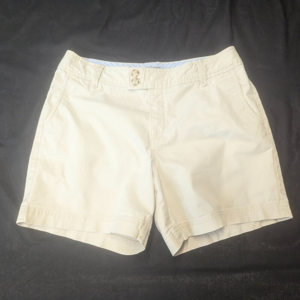 Eddie Bauer Size 12 Khaki Chino Shorts
